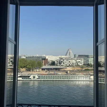 Vue Panoramique Seine Et Tour Eiffel - 7e Etage Apartament Paryż
